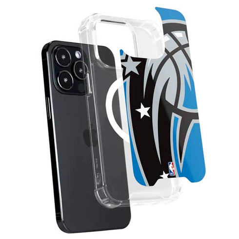 NBA Orlando Magic Large Logo iPhone 15 Pro MagSafe Case